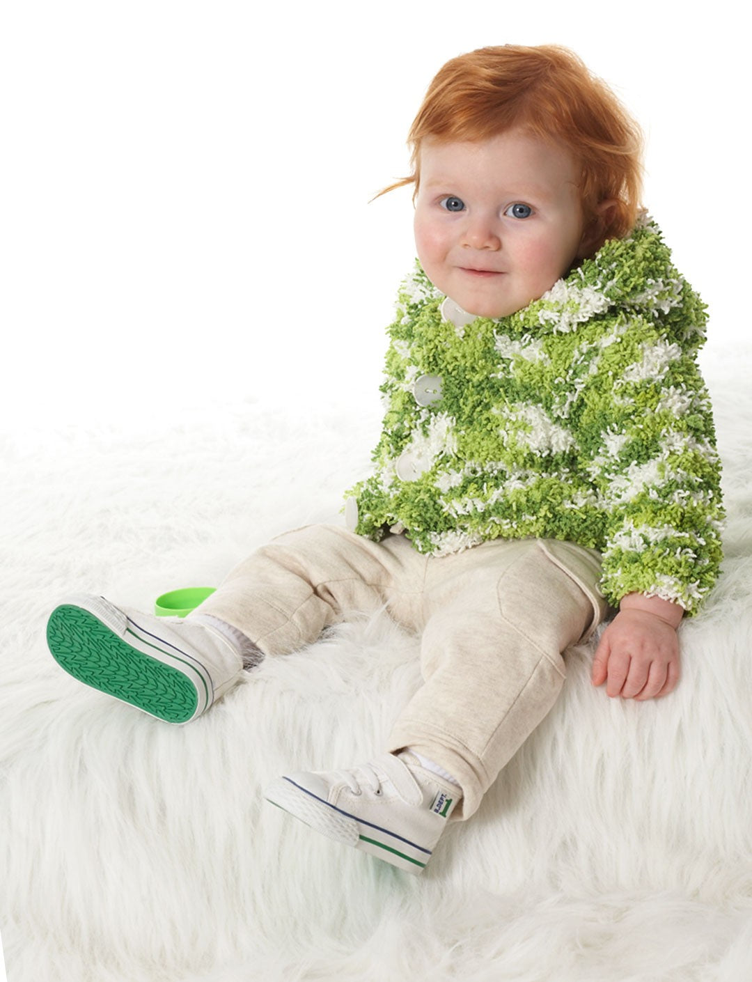 KNITTING PATTERN - Bernat Tizzy Chunky Jacket