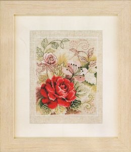 Vervaco Cross Stitch Kit Parisian Rose PN-0145133