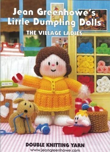 KNITTING BOOK - Jean Greenhowe's Little Dumpling Dolls - The Village Ladies