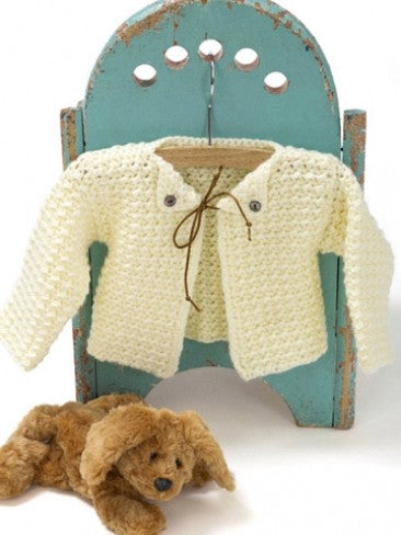 CROCHET PATTERN - Caron Simply Soft Baby T-Topper Pattern