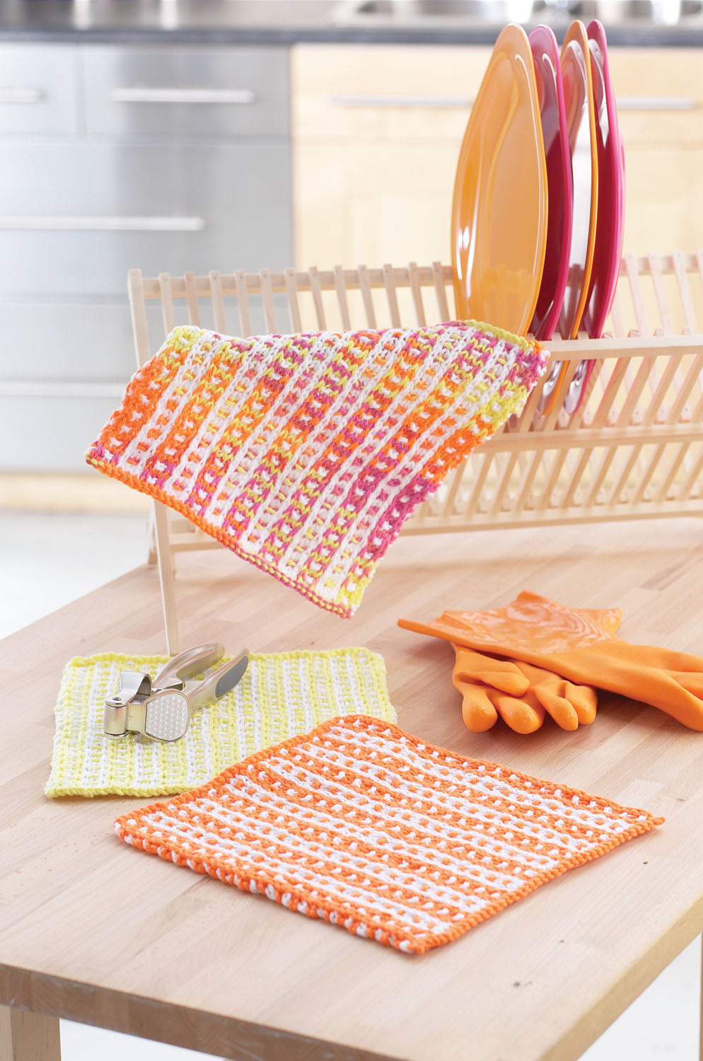 KNITTING BOOK - Handicrafter Cotton - Kitchen Kolors