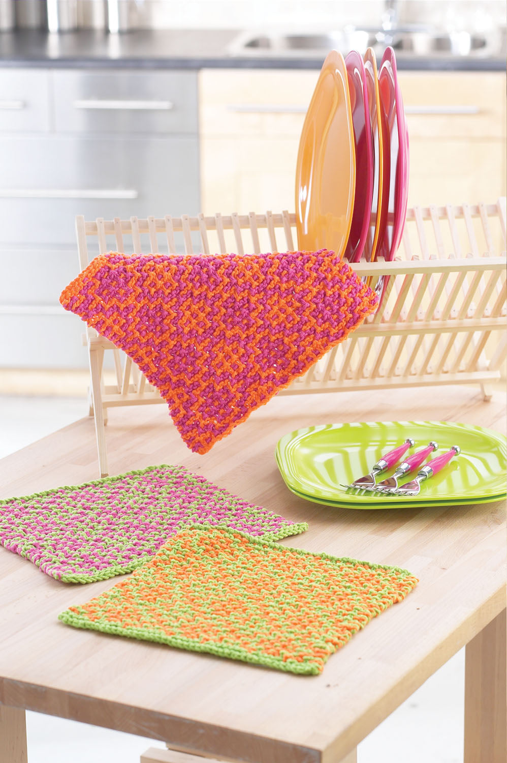 KNITTING BOOK - Handicrafter Cotton - Kitchen Kolors