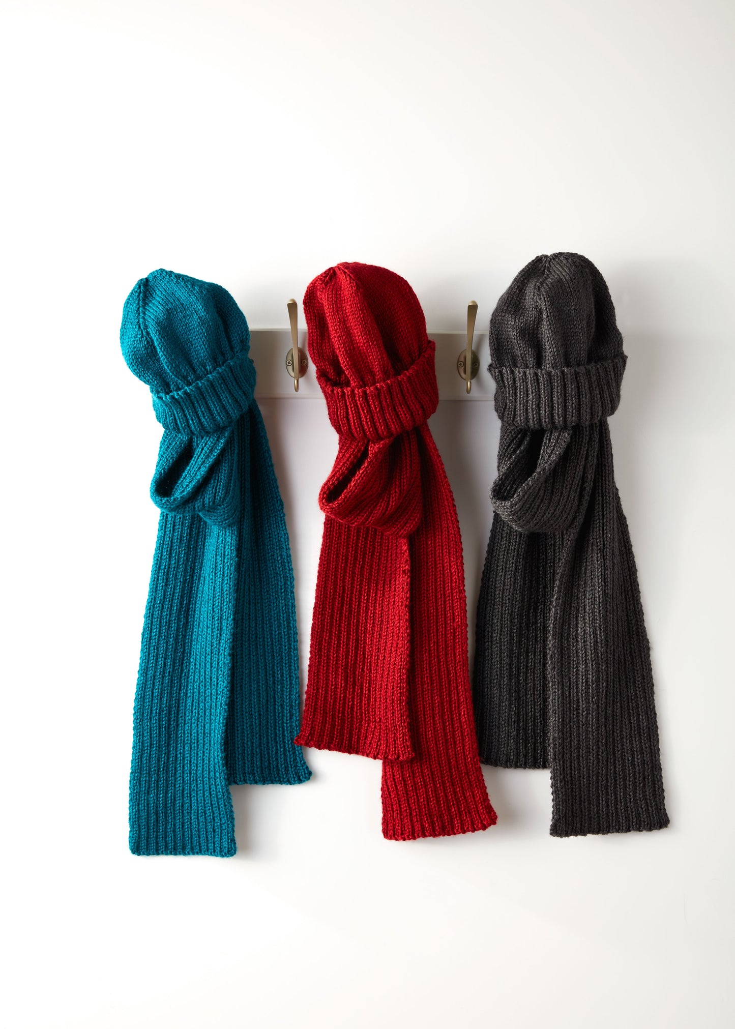 KNITTING PATTERN - Men's Hat & Scarf