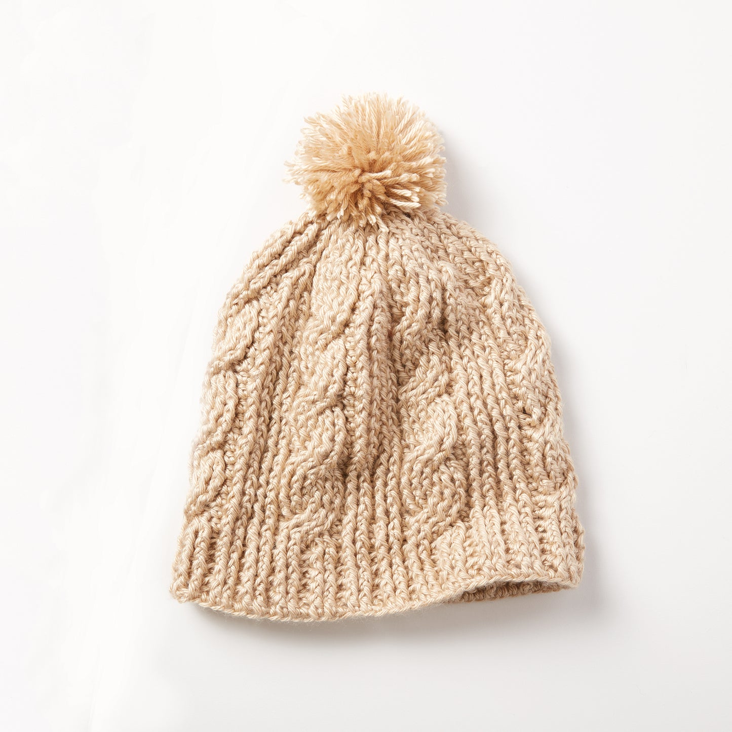 CROCHET PATTERN - Cable Twist Hat
