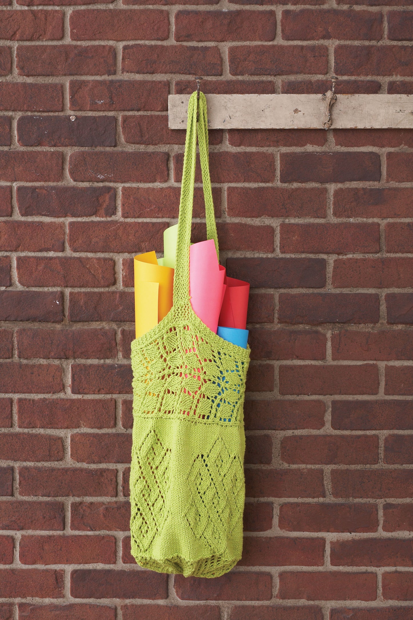 KNITTING PATTERN - Lacy Market Bag