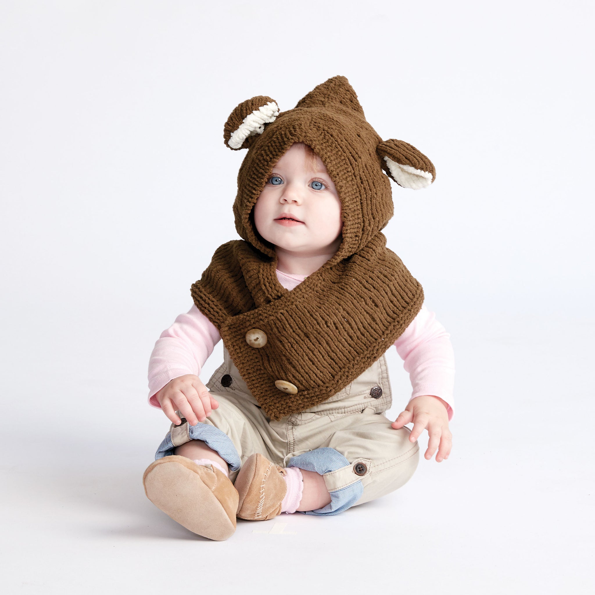 KNITTING PATTERN - Hooded Bear Cowl