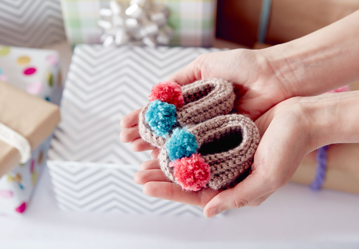 CROCHET PATTERN - Wee Moccasins