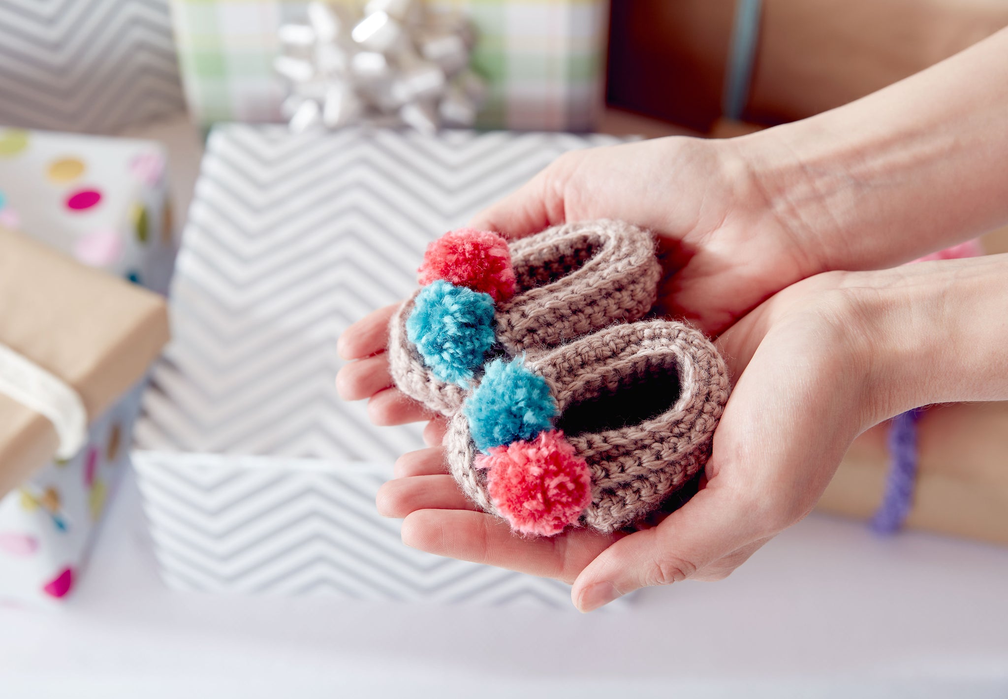CROCHET PATTERN - Wee Moccasins