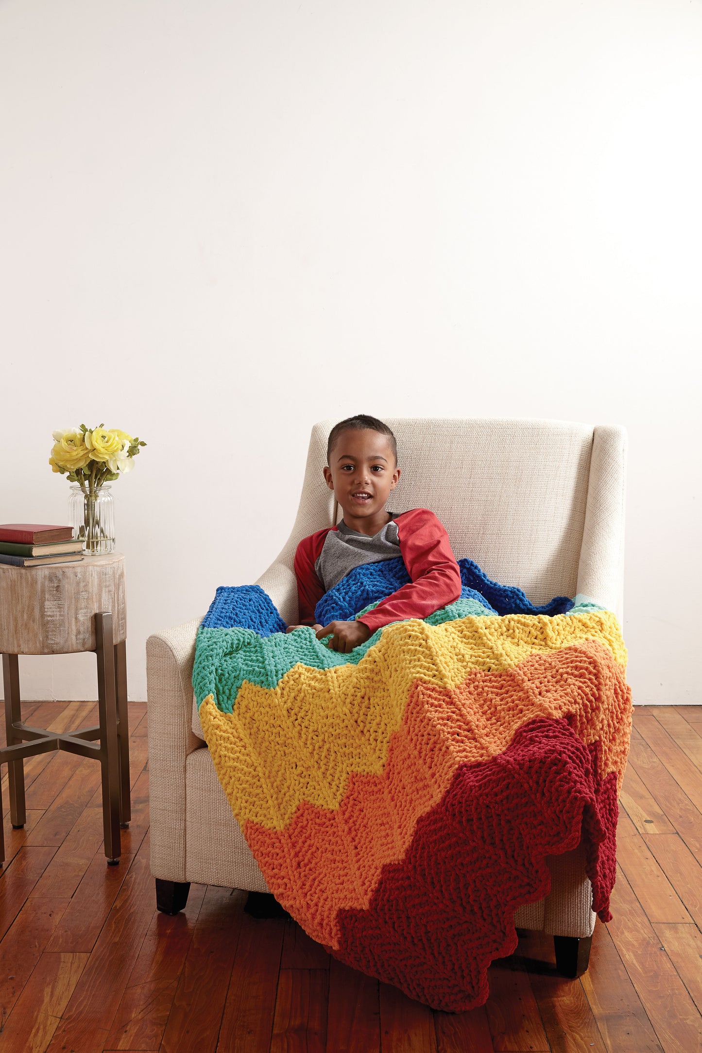 KNITTING PATTERN - Rainbow Ripple