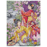 Counted Cross Stitch Kit: Maia Collection: Geishas