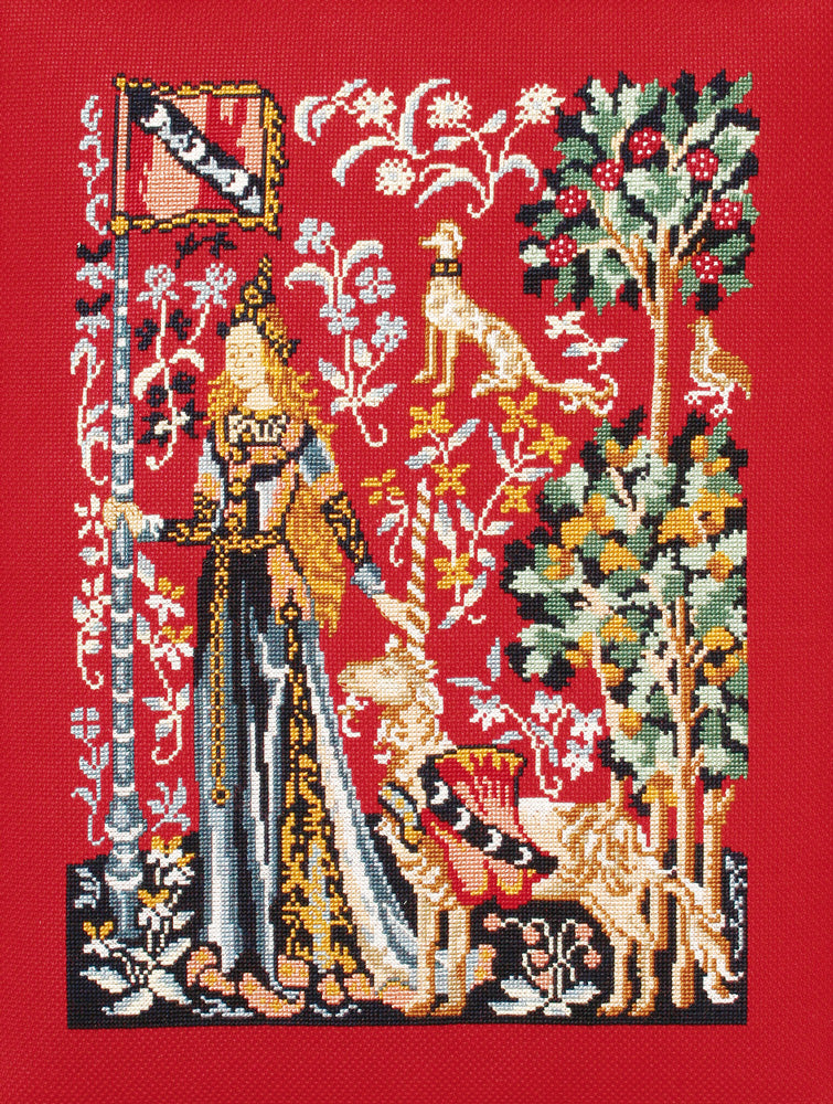 Printed Aida Cross Stitch Kit - 18 Count - 12" x 16" - Le Toucher