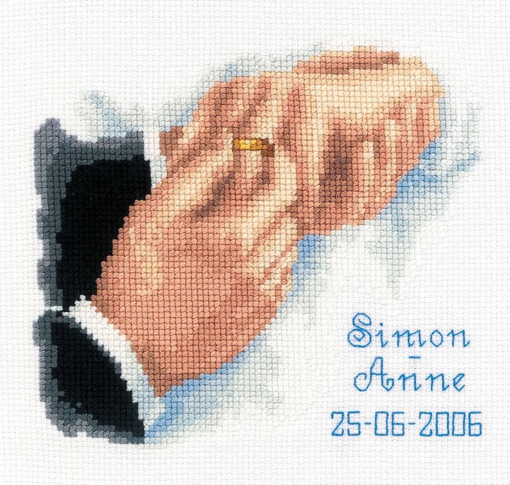 Vervaco Cross Stitch Kit With This Ring 14ct PN-0011943