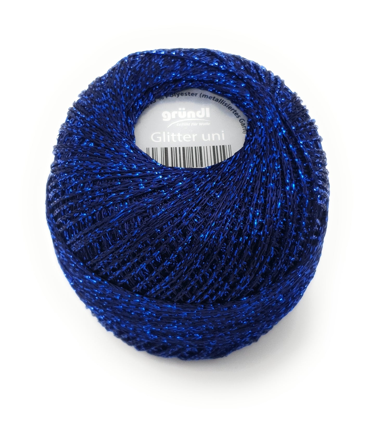 Grundl Glitter Uni Crochet Thread 25g