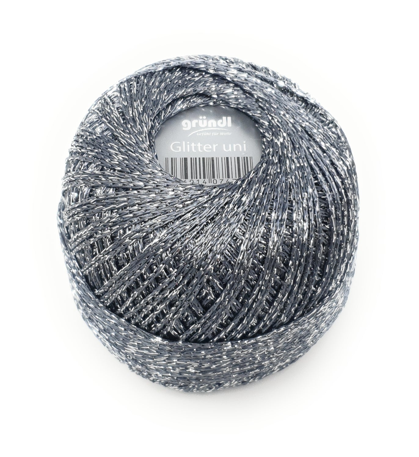 Grundl Glitter Uni Crochet Thread 25g