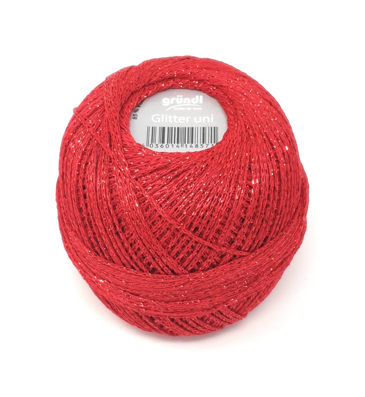 Grundl Glitter Uni Crochet Thread 25g