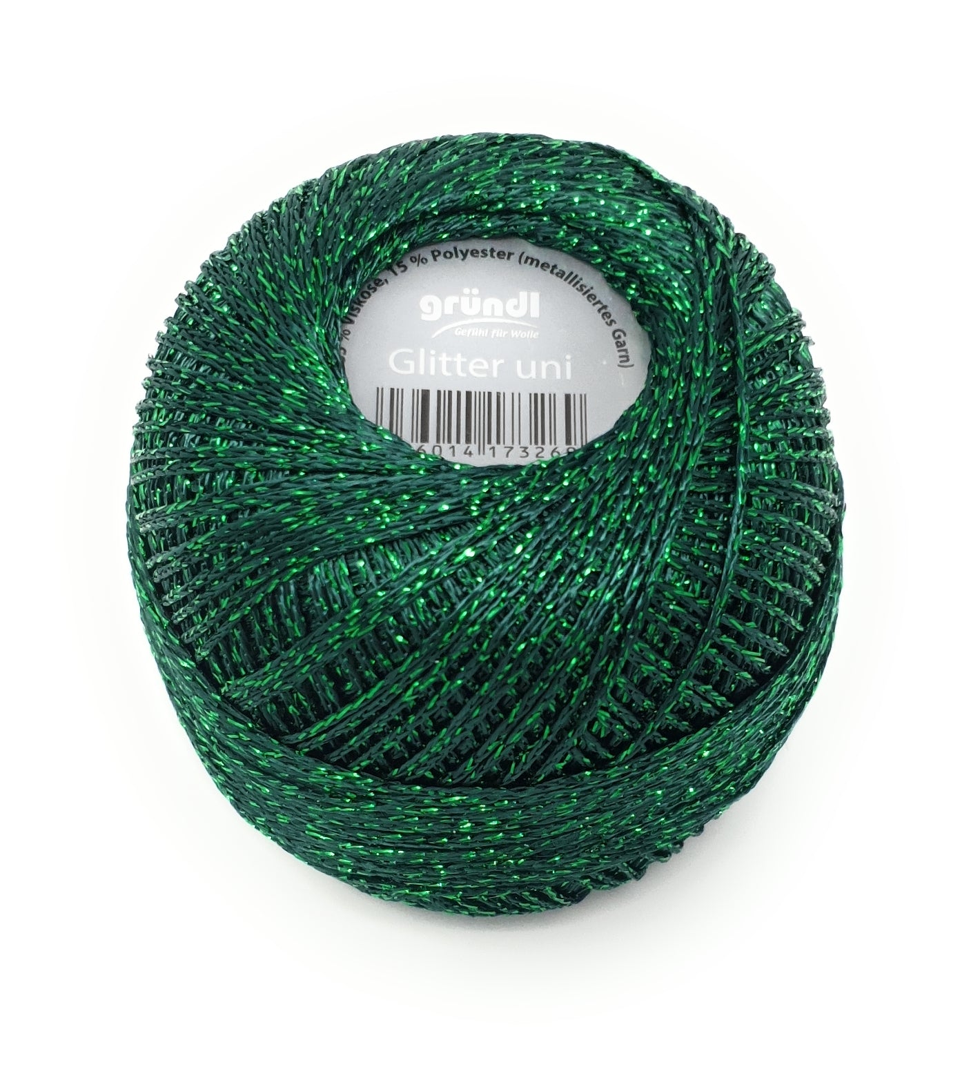 Grundl Glitter Uni Crochet Thread 25g