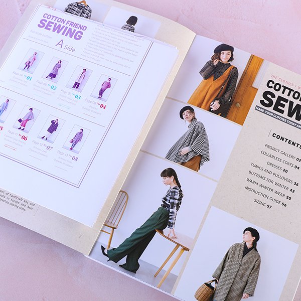 Cotton Friend Sewing Book - Easy to Make Clothes to Sew and Wear Quickly