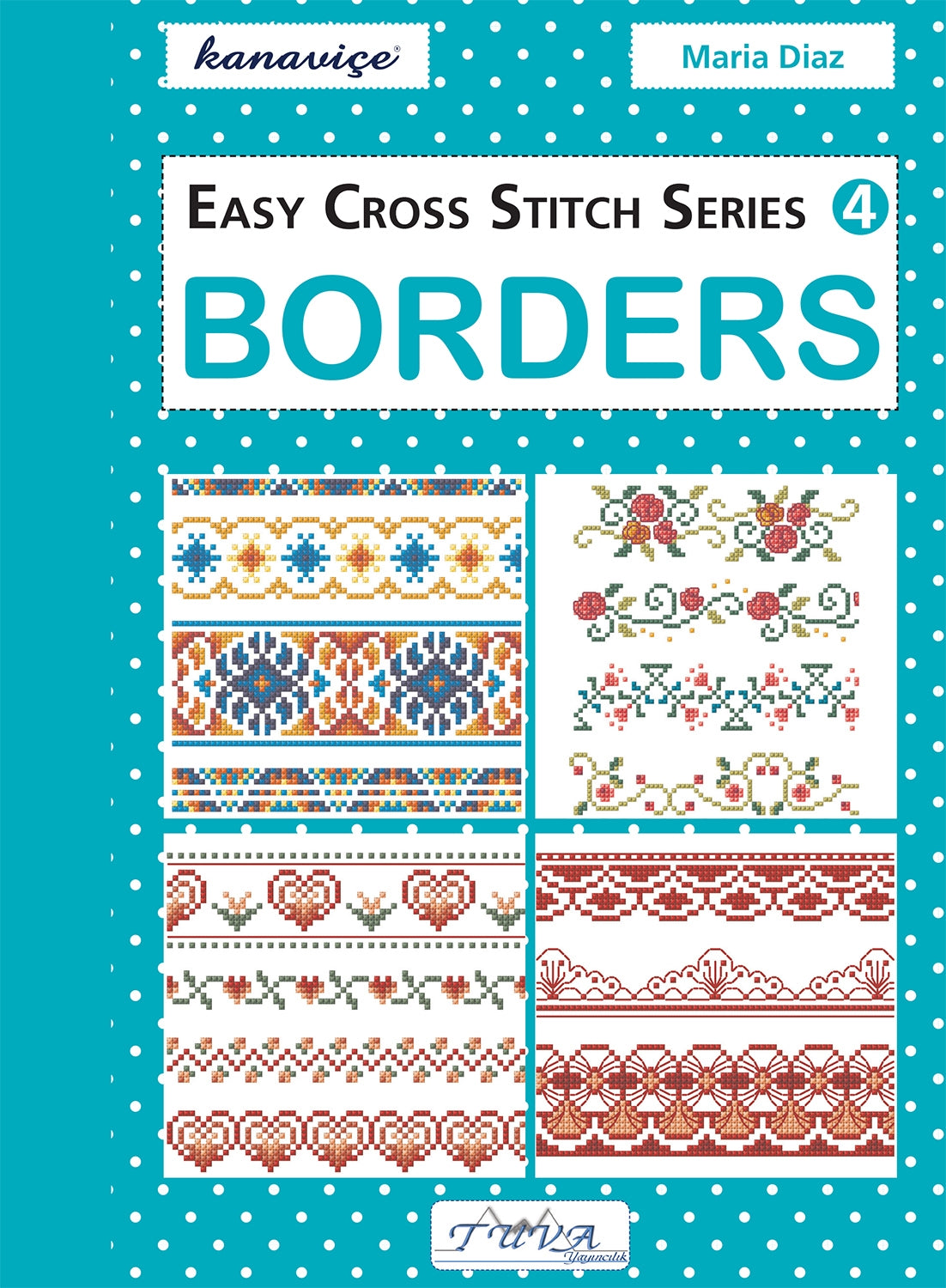 7 Books - Cross Stitch Motif Book Collection
