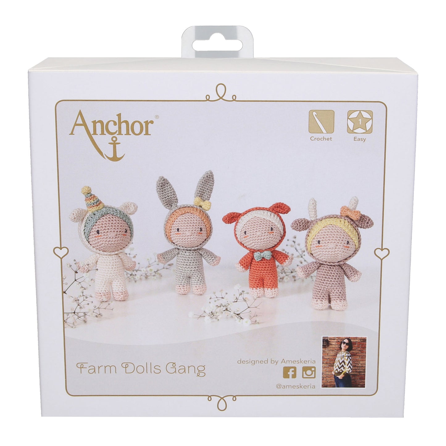 Crochet Kit: Creativa: Farm Dolls Gang