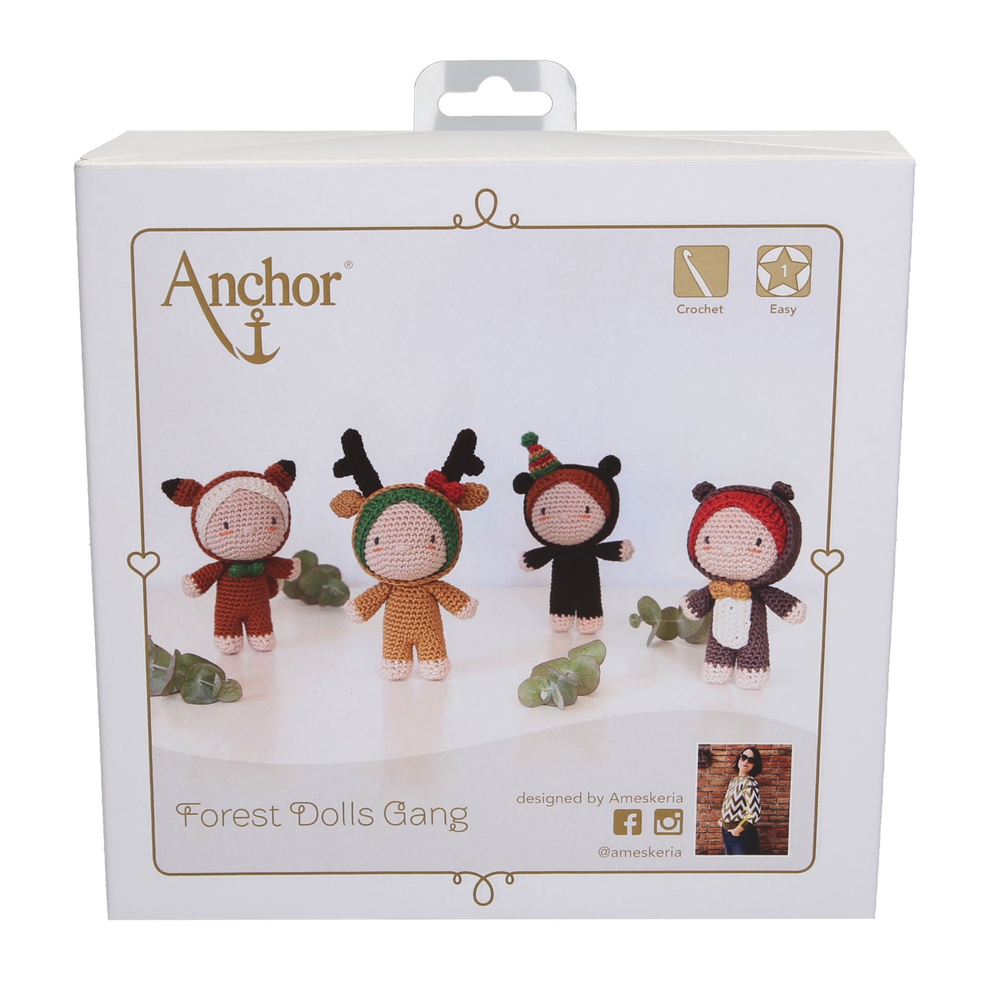 Crochet Kit: Creativa: Forest Dolls Gang