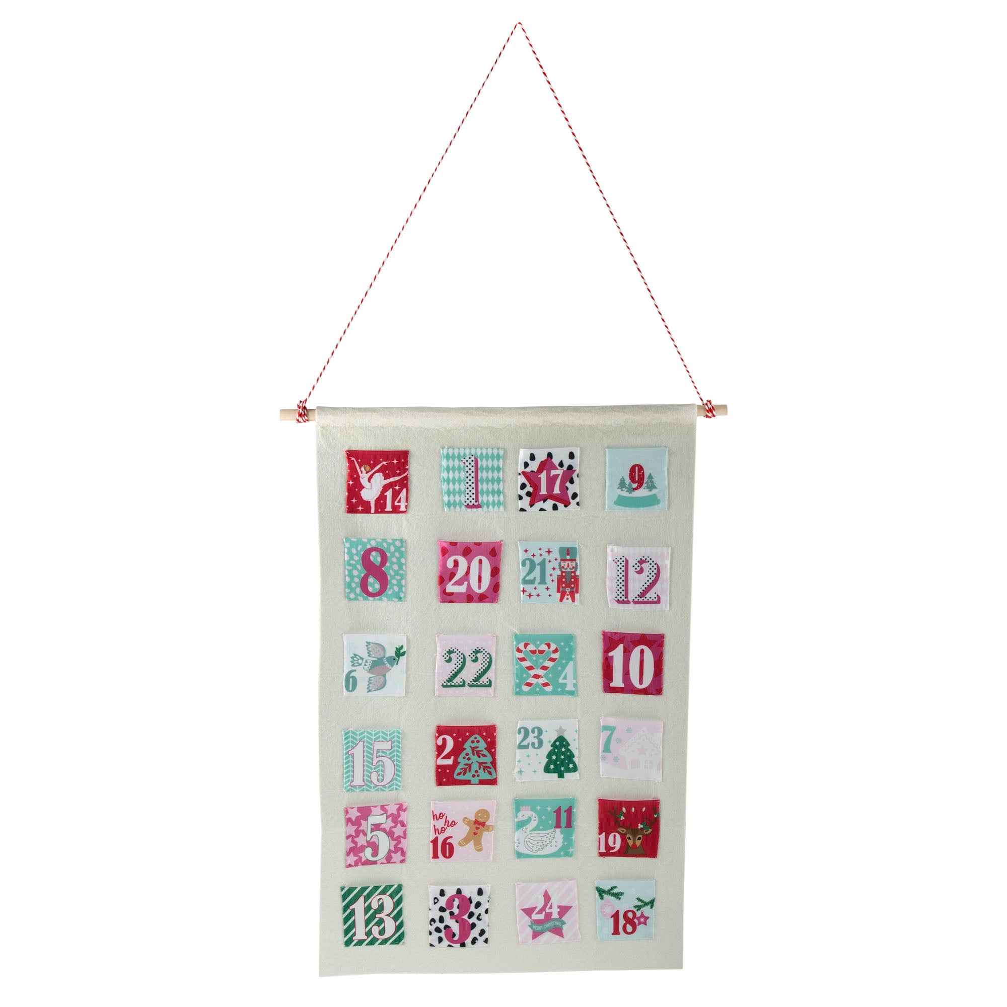 Make-Your-Own Advent Calendar Kit - White