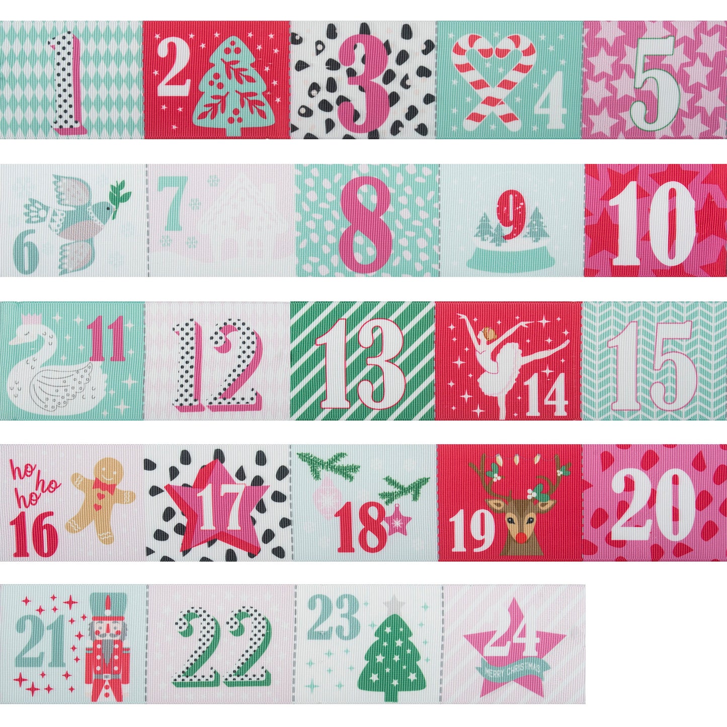 Make-Your-Own Advent Calendar Kit - White