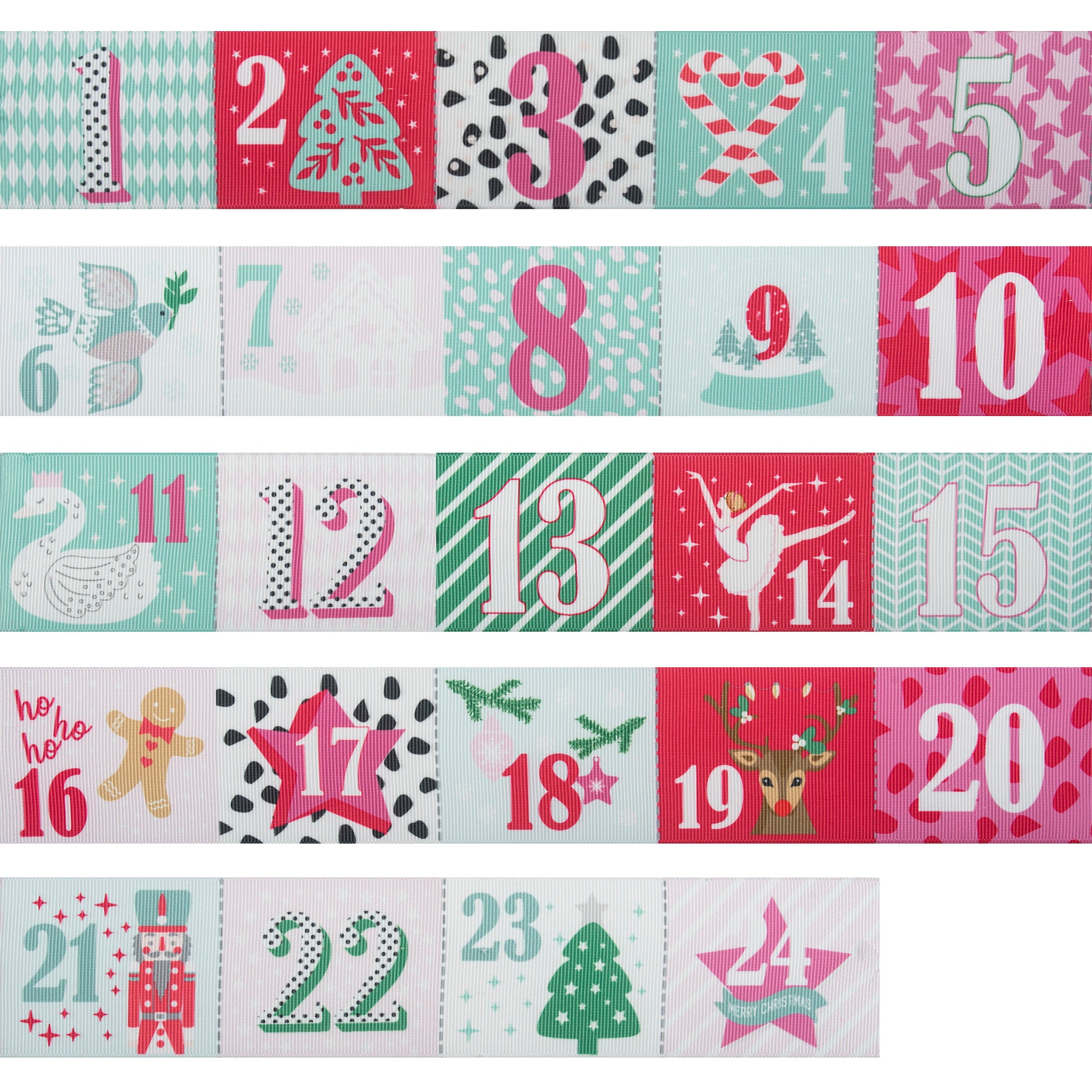 Make-Your-Own Advent Calendar Kit - White
