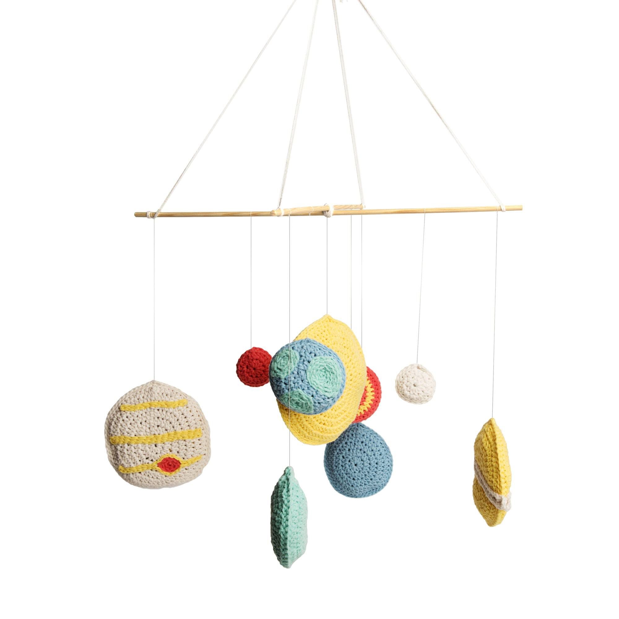 CROCHET PATTERN DOWNLOAD - Bernat Solar System Crochet Mobile