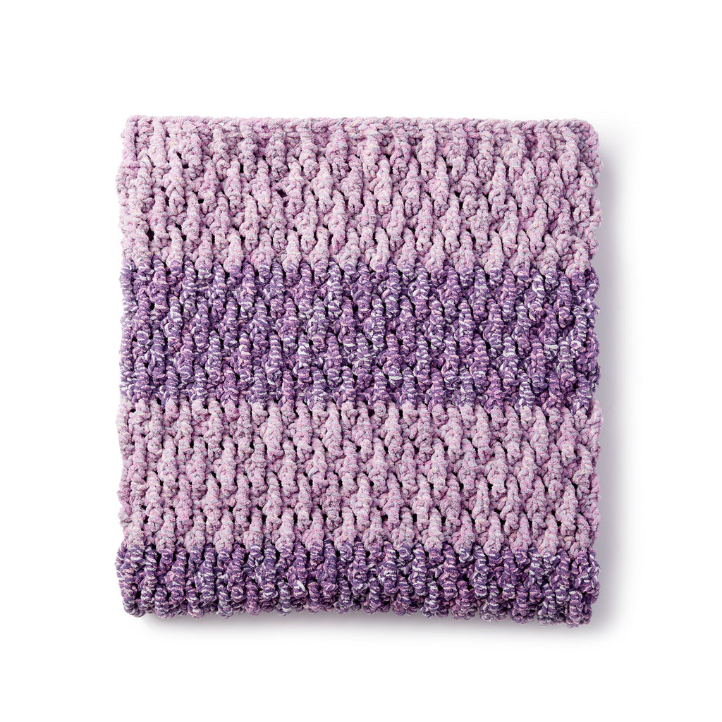 CROCHET PATTERN DOWNLOAD - Bernat Textured Life Crochet Blanket