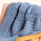Bernat Forever Fleece Simple Framed Crochet Blanket (Digital Download)