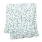 KNITTING PATTERN DOWNLOAD - Bernat Baby Marly Box Stitch Knit Baby Blanket