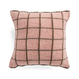 KNITTING PATTERN DOWNLOAD - Bernat Forever Fleece Knit Windowpane Pillow