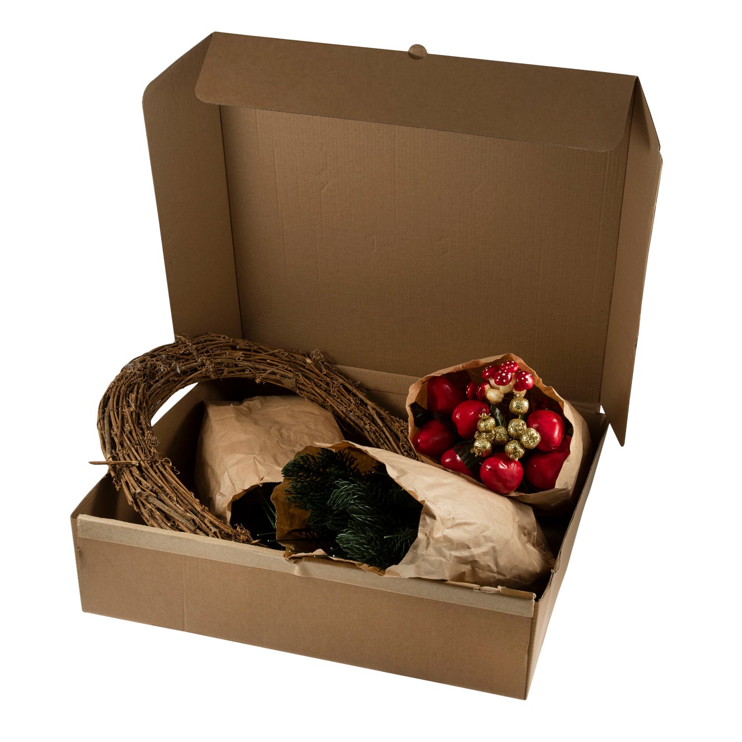 Wreath Kit: Winter Berry: 40cm