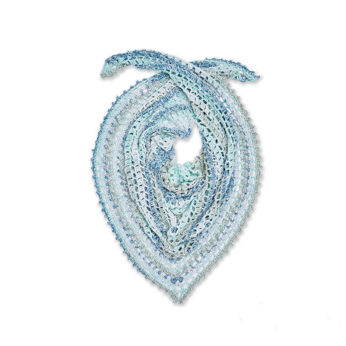 CROCHET KIT - Caron Rainy Day Crochet Shawl