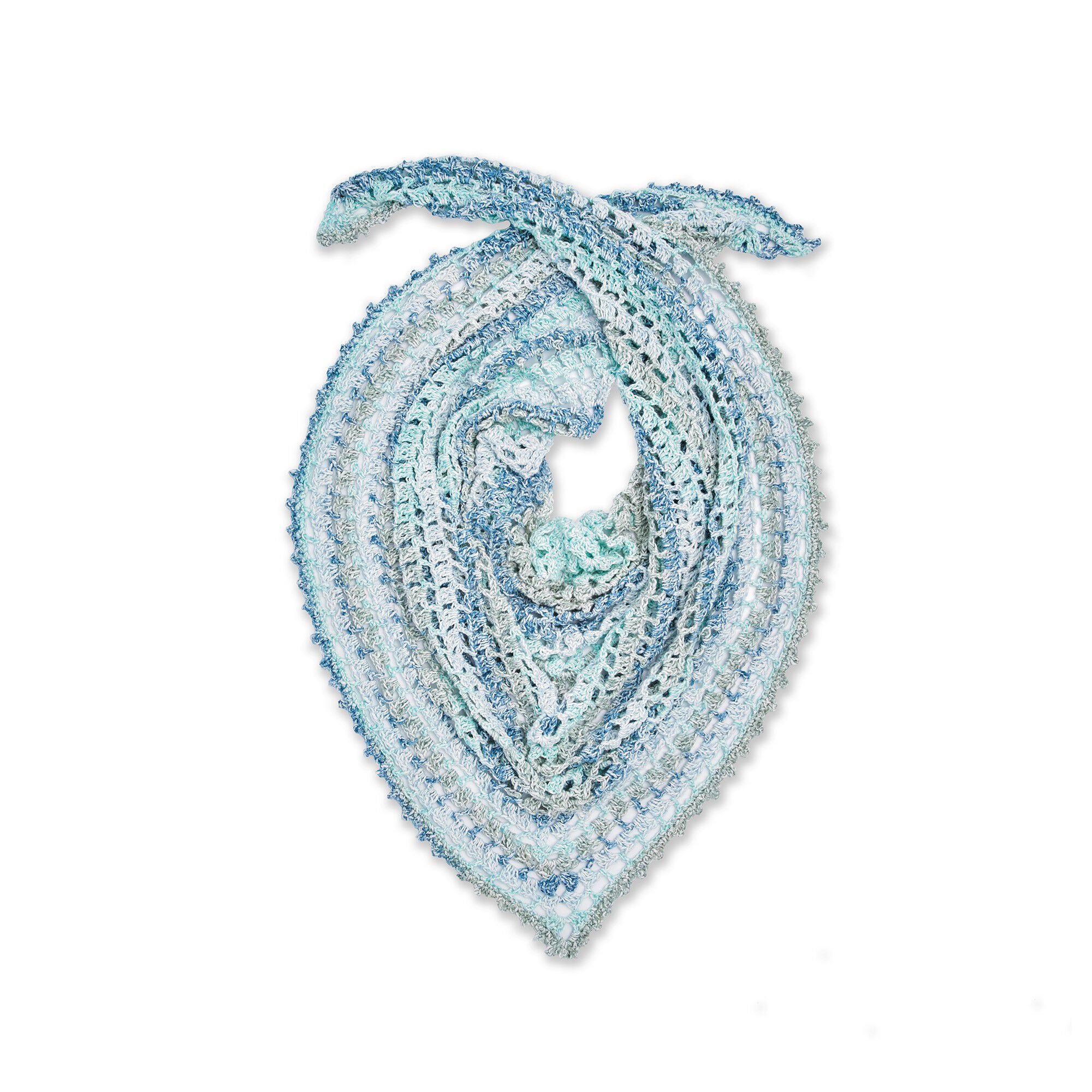 CROCHET KIT - Caron Rainy Day Crochet Shawl