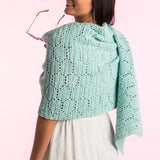 CROCHET KIT - Caron Hexagon Beehive Crochet Wrap