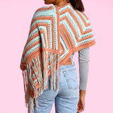 CROCHET KIT - Caron Ripple Cakes A-Maze-Ing Crochet Shawl
