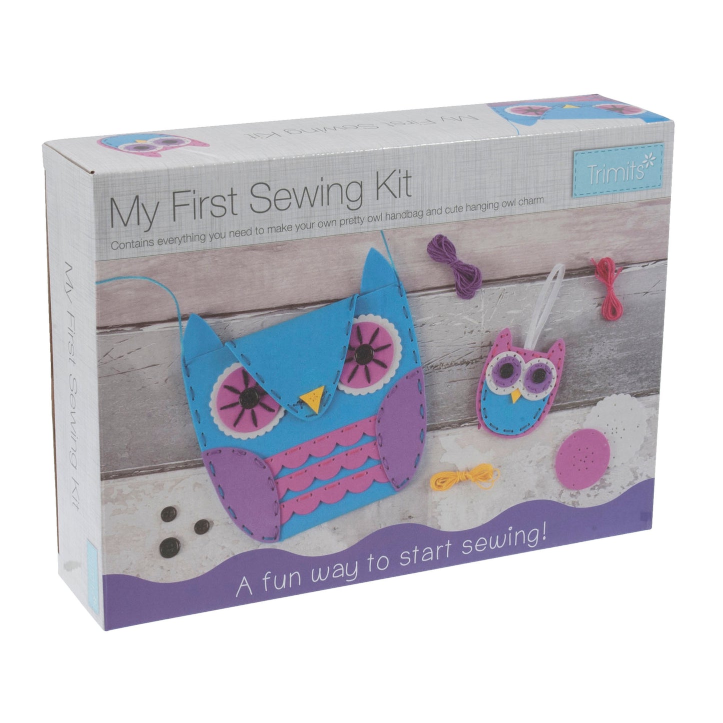 My First Sewing Kit: Owl Handbag & Charm