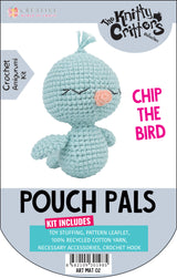 Knitty Critters - Pouch Pals - Chip The Bird