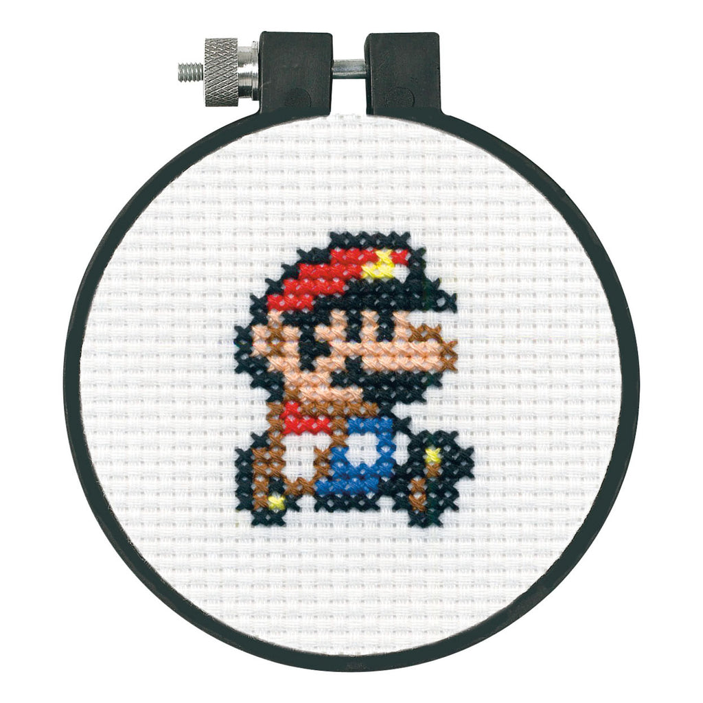 Learn-a-Craft: Counted Cross Stitch Kit: Mario
