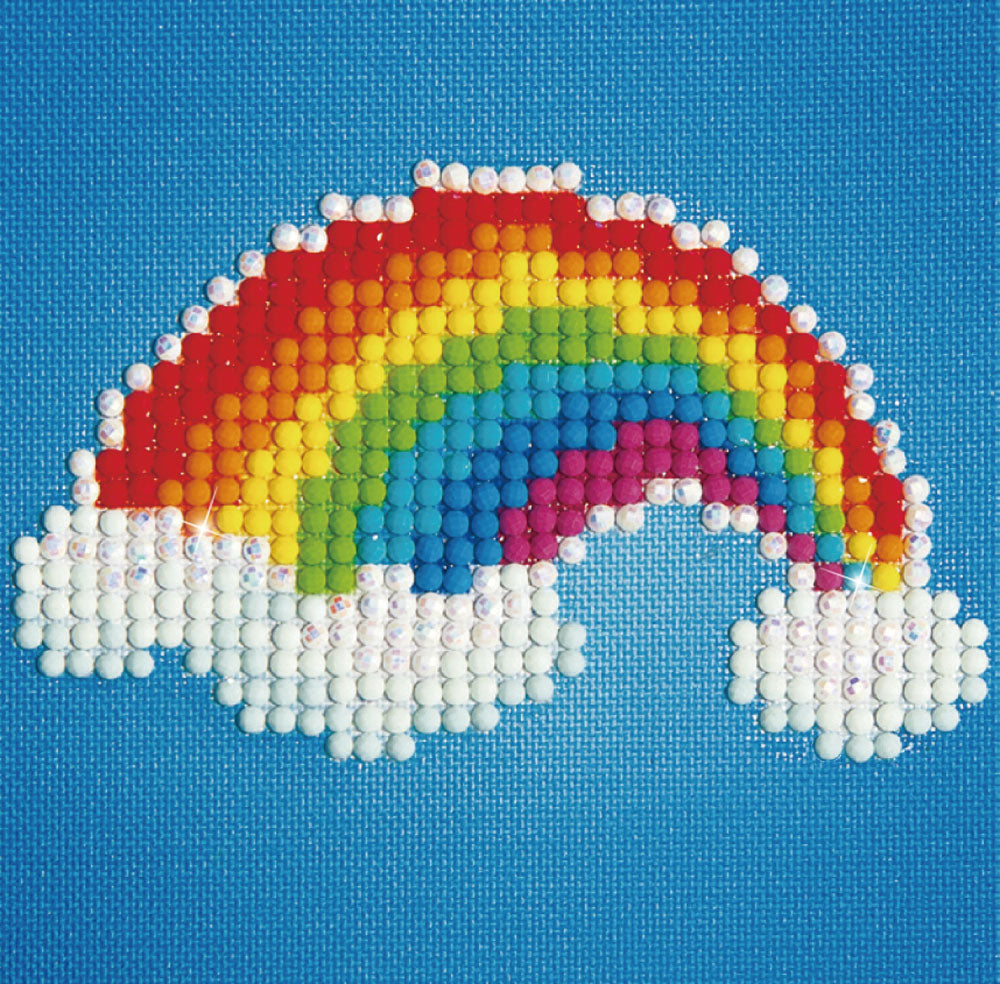Diamond Painting Kit: Ever Living Rainbow
