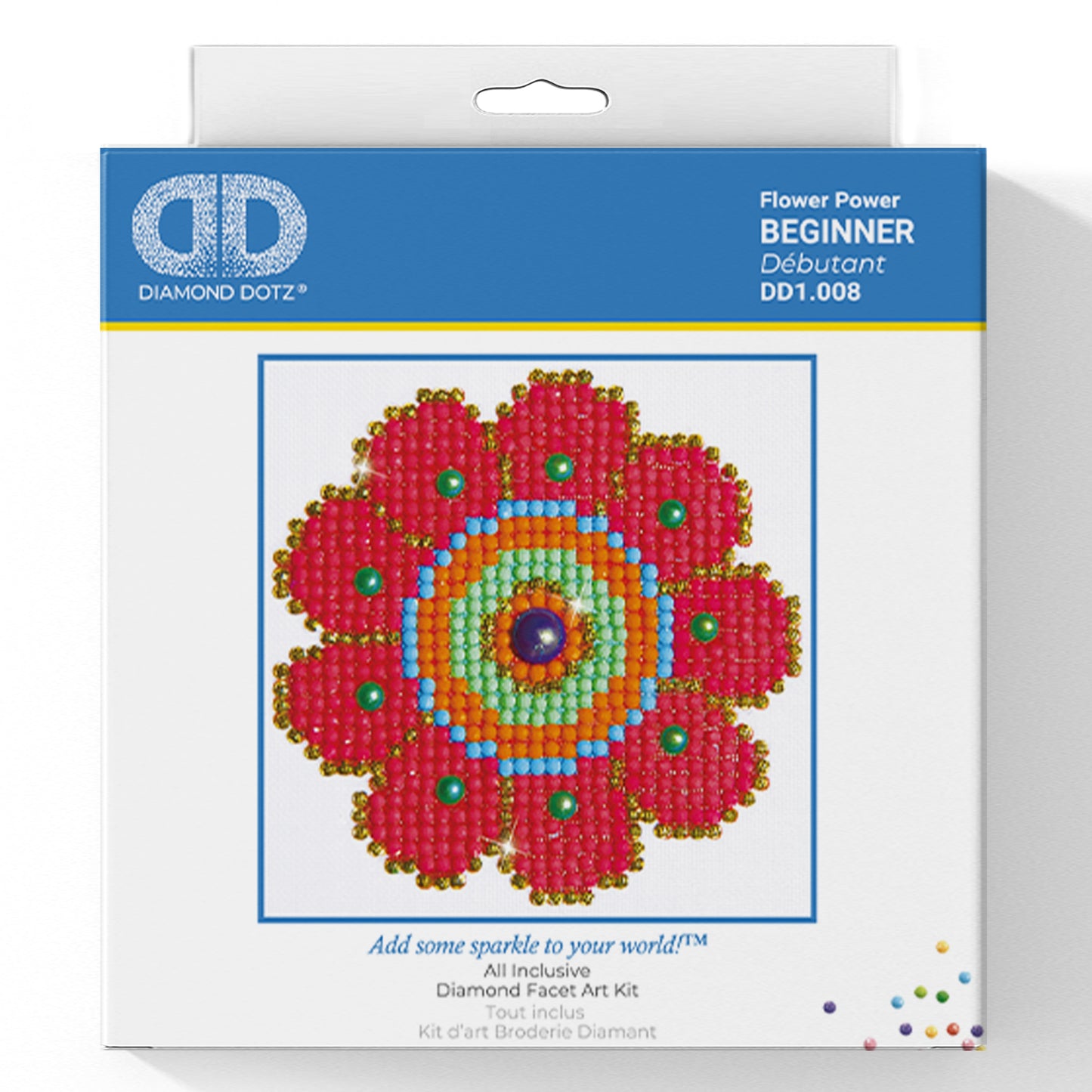 Diamond Painting Kit: Flower Power