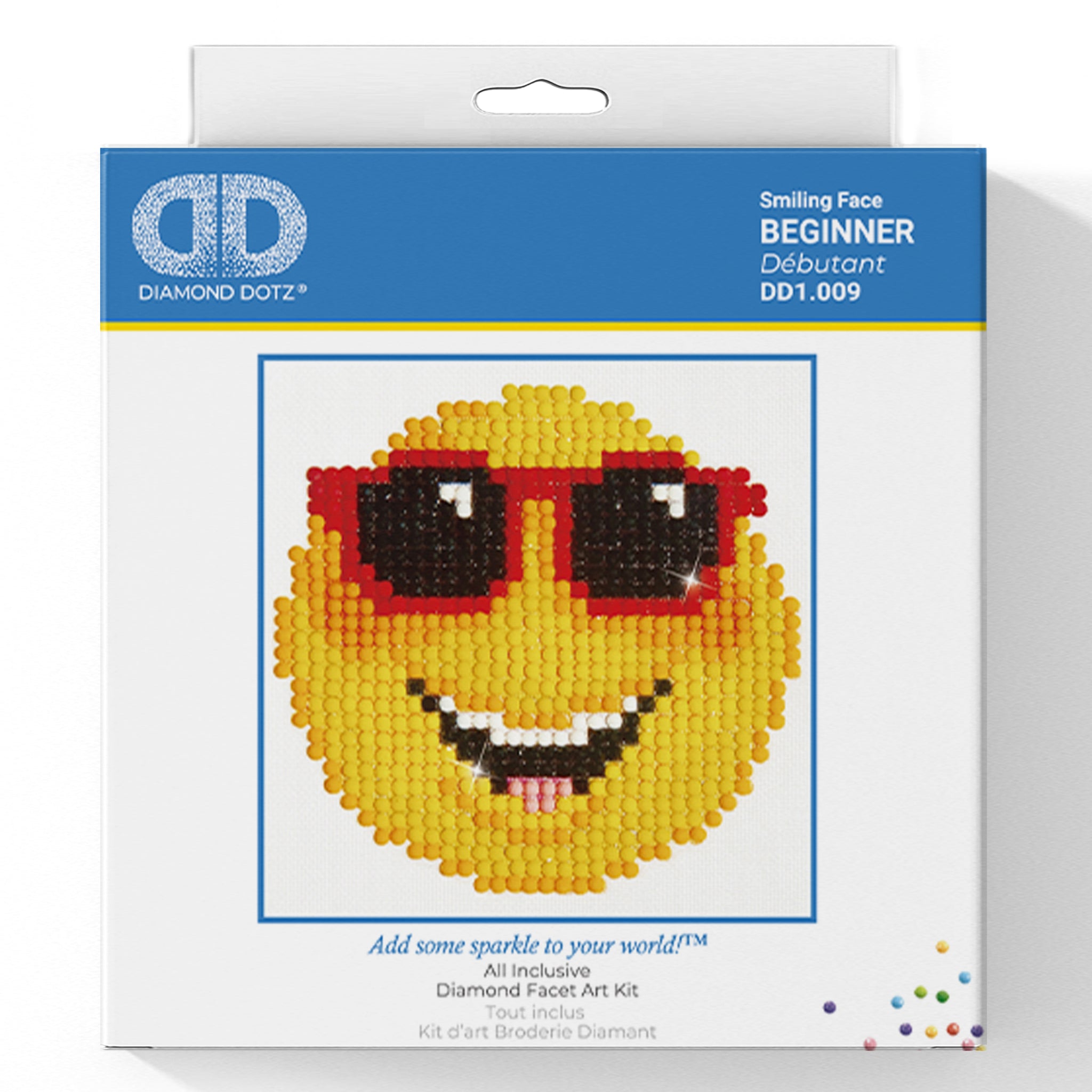 Diamond Painting Kit: Smiling Face