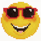 Diamond Painting Kit: Smiling Face