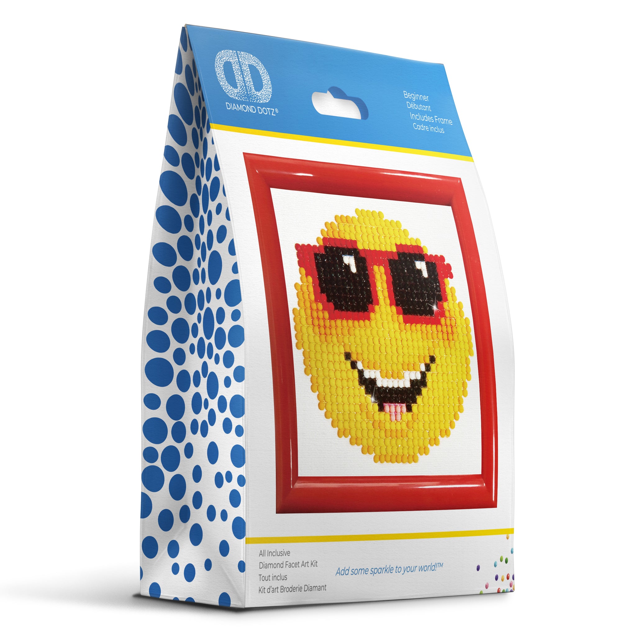 Diamond Painting Kit: Smiling Face