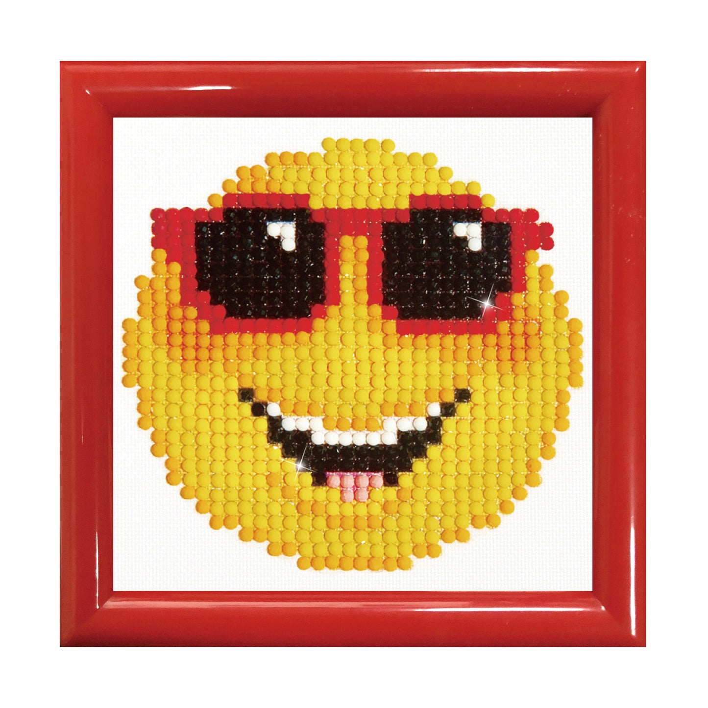 Diamond Painting Kit: Smiling Face