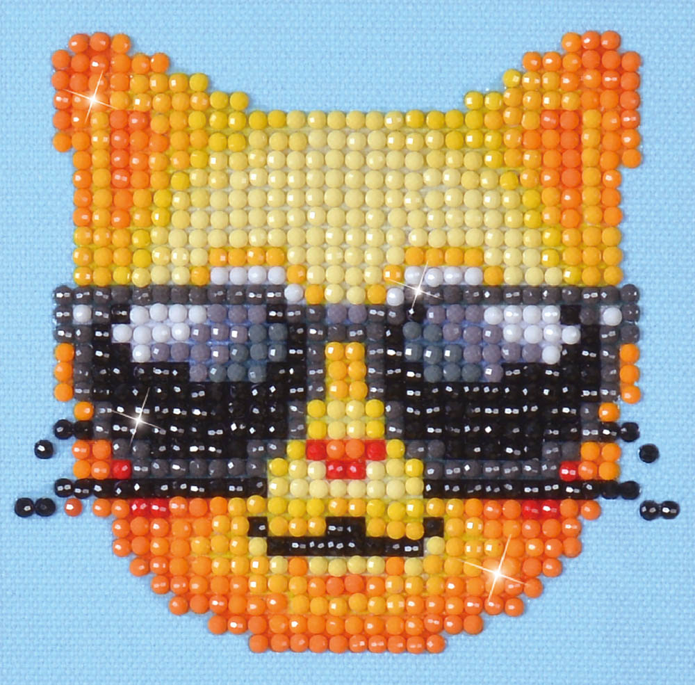 Diamond Painting Kit: Kool Kat