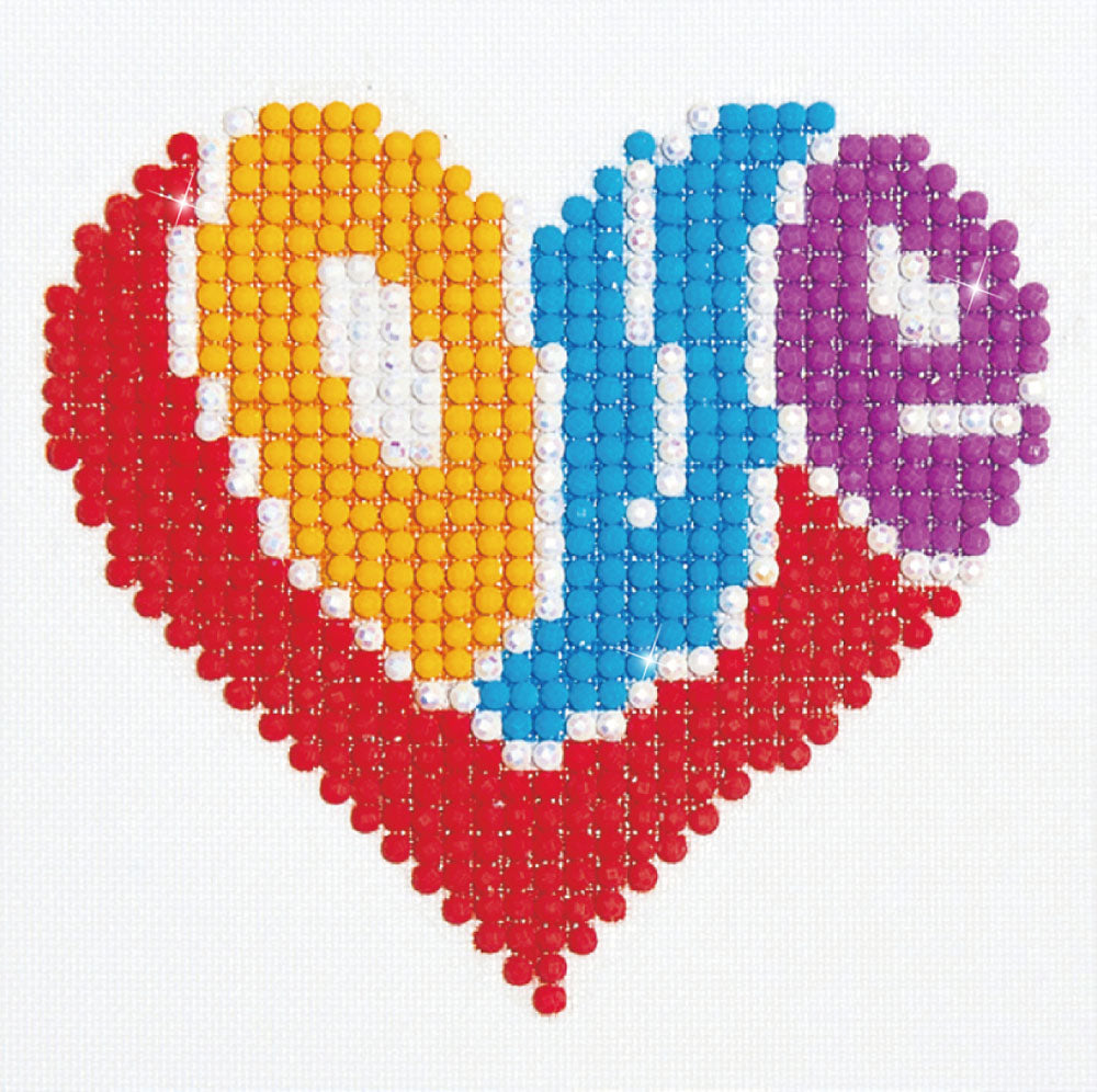 Diamond Painting Kit: Love