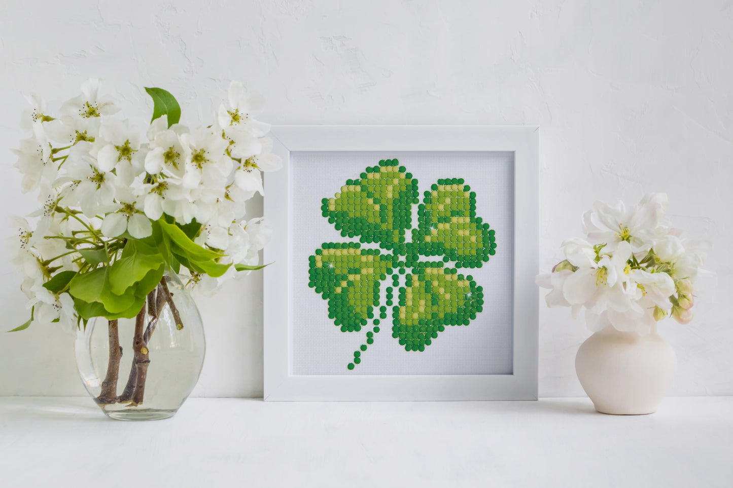 Diamond Painting Kit: Four Leaf Clover