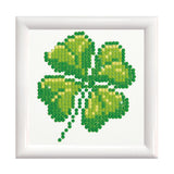 Diamond Painting Kit: Four Leaf Clover